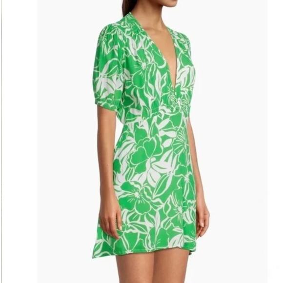 $189 NWT Faithfull the Brand La Castella
Mini Dress Tropical Floral size USA 6 - Picture 6 of 8